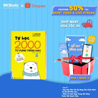 Sách - Tự Học 2000 Từ Vựng Tiếng Anh Theo Chủ Đề Mcbooks