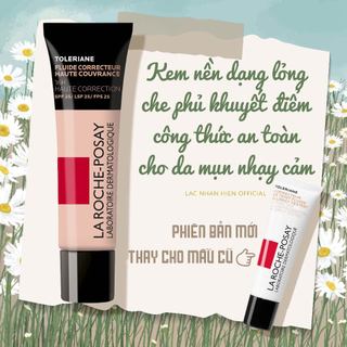 KEM NỀN LA ROCHE-POSAY TOLERIANE CORRECTIVE LIQUID FOUNDATION CHO DA MỤN NHẠY CẢM