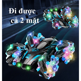 Xe ô tô điều khiển, đồ chơi ô tô điều khiển xoay 360 độ thông minh có điều khiển bằng tay