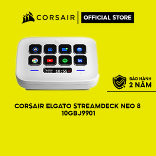 Thiết bị Stream Elgato Gaming StreamDeck Neo 8 Phím Lập Trình 10GBJ9901