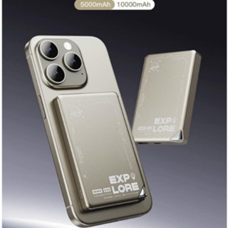 Pin dự phòng WIWU ULTRA-THIN POWER BANK mỏng 9mm hỗ trợ sạc nhanh không dây 22.5W cho Smartphone 15 pro max 10000 mAh