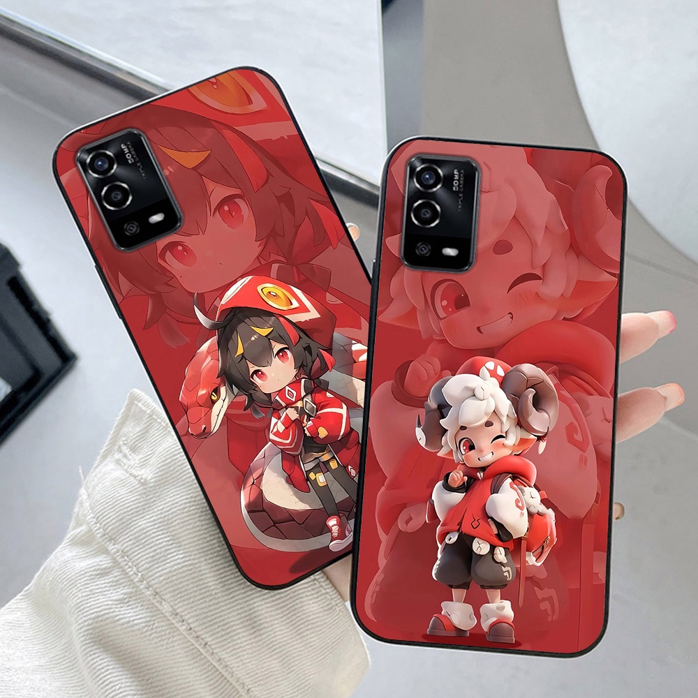 ốp lưng oppo a55 4g / oppo a55 5g in hình 12 con giáp cute