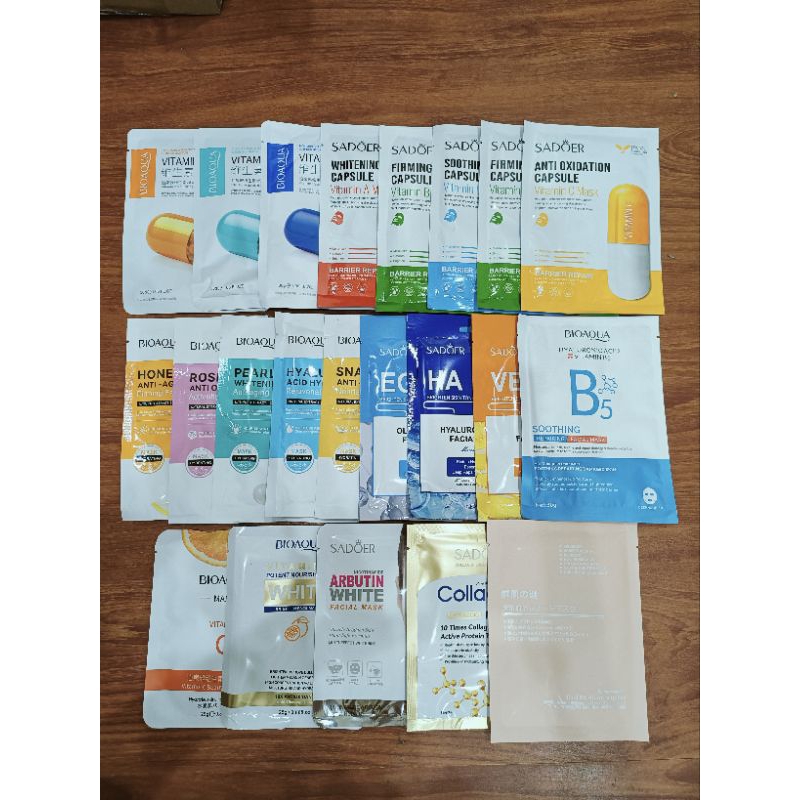 Mặt nạ Vitamin Mask Bioaqua Cấp ẩm Se khít Lỗ chân lông Giảm thâm Kiềm dầu | BigBuy360 - bigbuy360.vn