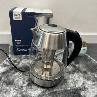 Ấm Siêu Tốc Thủy Tinh Lebenlang LBE2819, LBLB2226 – Dung Tích 1.8L, Lõi Lọc Trà Inox, Bảo Hành 2 Năm