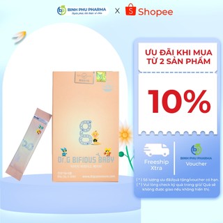 Men vi sinh hàn quốc Dr.G BIFIDUS BABY bổ sung lợi khuẩn cho bé, cân bằng hệ đường ruột - hộp 30 gói