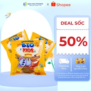 Kẹo dẻo lợi khuẩn BIO KIDS bố sung vitamin C, giúp trẻ ăn ngon, tăng cường miễn dịch