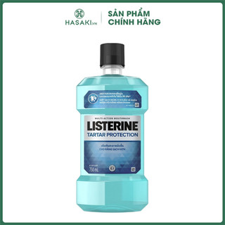 Nước Súc Miệng Listerine Ngăn Ngừa Mảng Bám Tartar Protection Multi-Action Mouthwash 750ml