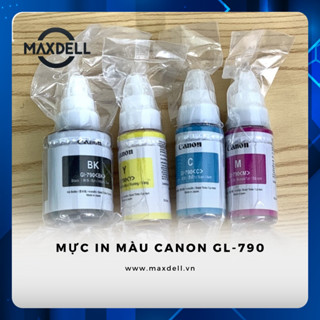 Mực in mã GI-790, mực in phun màu cho máy in Canon G1000/ G2000 / G1010/ G2010
