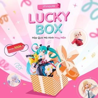 LUCKY BOX Gacha Mô Hình Anime Figure Hatsune Miku, Gotoubun, Kimetsu, Hololive, Blue Lock, Blind Box lưu niệm trang trí
