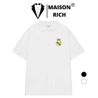 Áo Polo Maison Rich Premium Polo Shirt Logo Real Madrid
