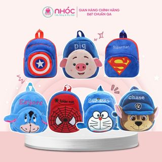 Balo bông cho bé size nhỏ, nhiều mẫu mã, kiểu dáng cao cấp - NHÓC