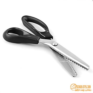 Kéo răng cưa cắt viền trầu bày mâm đẹp kéo cắt vải răng cưa