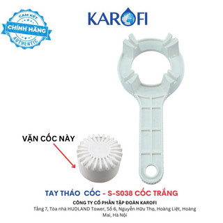 Tay vặn nắp cốc karofi l06, d66s, x58, op1310, p95, u03, u05, u95,ss038, d52, o07, d68, d88- tay mở nắp cốc máy lọc nước