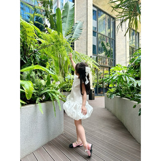 Đầm công chúa cổ ren tiểu thư V0102