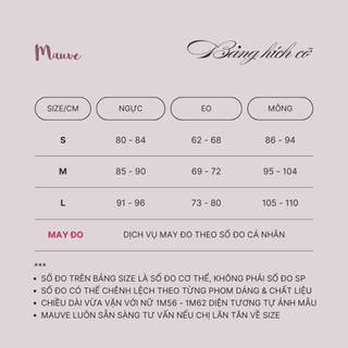 Đầm lụa dài Mauve Queen dress
