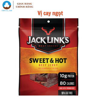 Khô bò jack link's vị cay ngọt 25g date: 30.12.2024