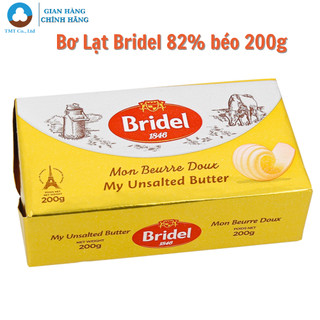 Bơ lạt bridel 82% béo 200g
