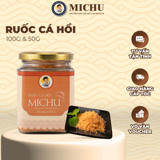 Ruốc Cá Hồi Ăn Liền Michu Tinh Hoa Của Thiên Nhiên Việt Nam 100g