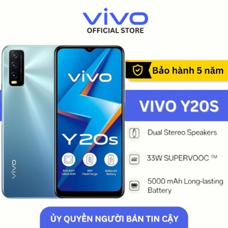 Điện thoại thông minh vivo y20s | ram 6gb + rom 128gb | máy ảnh trí tuệ nhân tạo 13mp