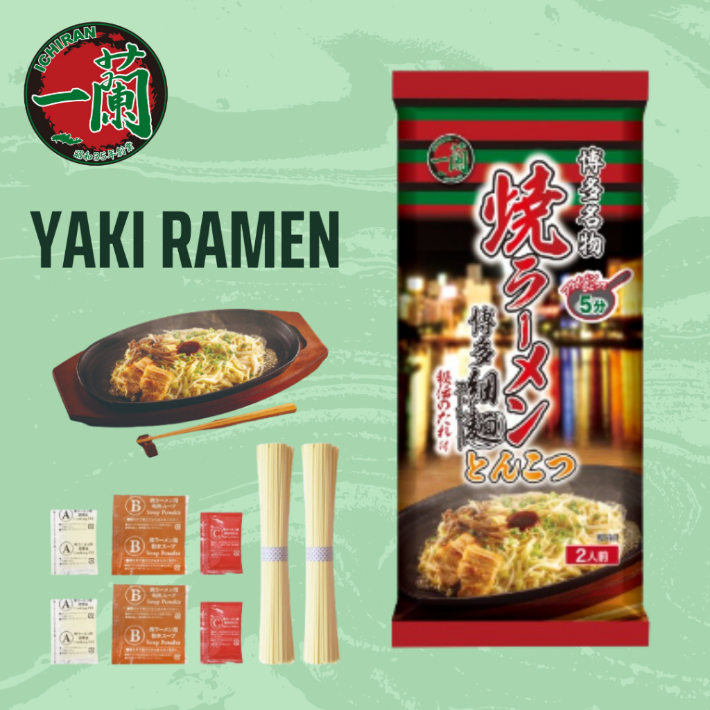 MÌ XÀO ICHIRAN YAKI - Ichiran Yaki Ramen Tonkotsu (2 phần ăn)