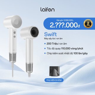 Máy sấy tóc ion âm Laifen Swift Trăng | Điều khiển nhiệt độ thông minh | Bảo hành chính hãng