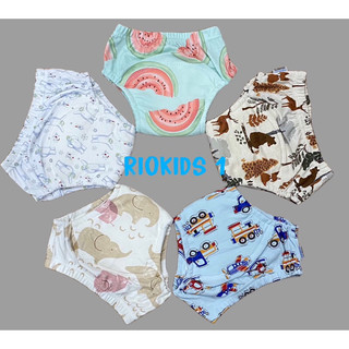 Combo 05 Quần Bỏ Bỉm Vải Riokids Chống Hăm Dành Cho Bé Size 80 90 100 110