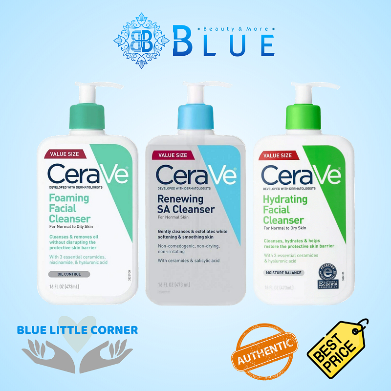 Sữa rửa mặt Cera Foaming/ Hydrating/ SA