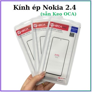 Mặt kính ép nokia 2.4,sẵn keo oca