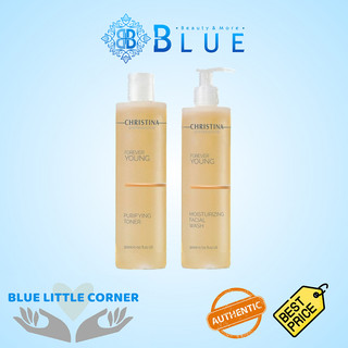 Sữa rửa mặt và Toner cân bằng Christina Forever Young