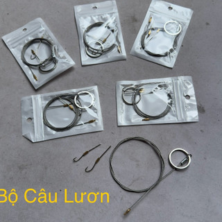 Bộ câu lươn chất liệu thép cao cấp - gồm 2 lưỡi