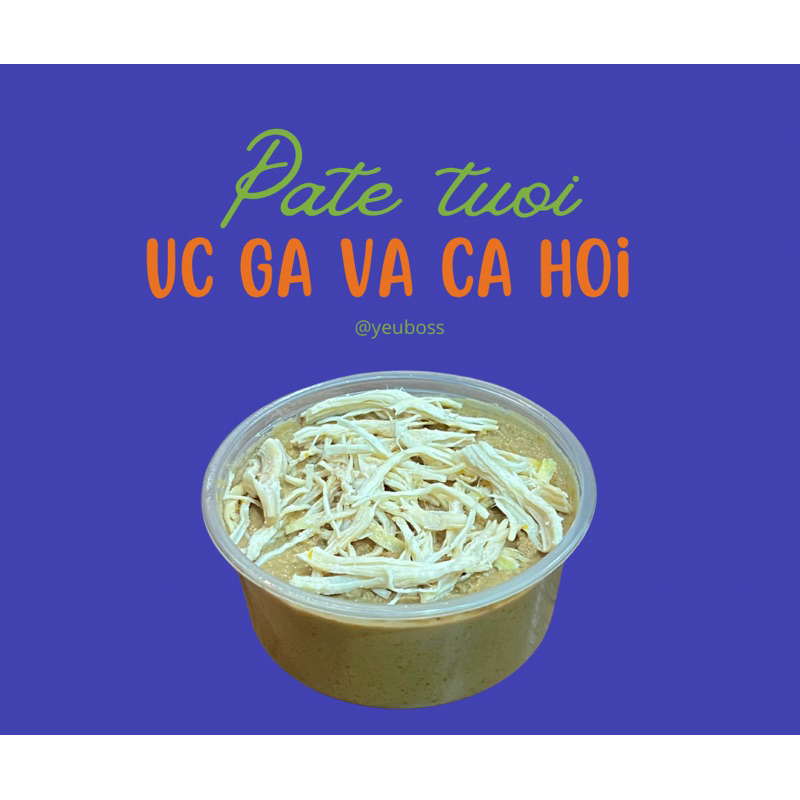 [HỎA TỐC] Pate tươi cho chó mèo kén ăn mọi lứa tuổi, thức ăn thú cưng Yêu boss