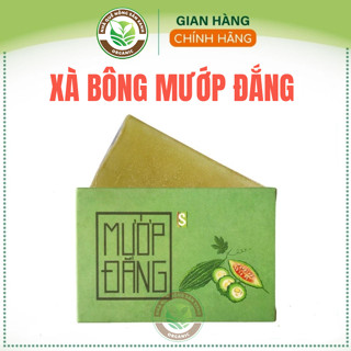Xà bông mướp đắng HTX Sinh Dược 100g-Xà phòng Sinh Dược Dưỡng da, giảm viêm chân lông