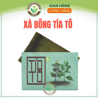 Xà bông tía tô 100g htx sinh dược- xà phòng sinh dược