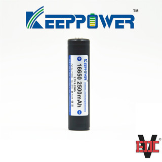 Pin sạc 16650 KeepPower 2500mah (Thích hợp dùng với các loại đèn pin Mỹ trên thị trường hiện nay)