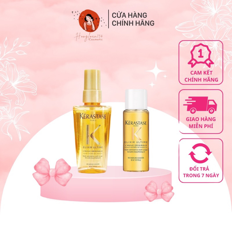 Dầu Dưỡng Phục Hồi Tóc Kée Elixir Ultime