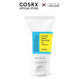 Gel Rửa Mặt Tràm Trà, 0.5% BHA COSRX Low pH Good Morning Gel Cleanser 50ml HSD 