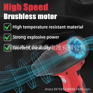 Máy thổi bụi Phản Lực JetFan - Máy thổi cầm tay mini dùng pin makita công suất cao
