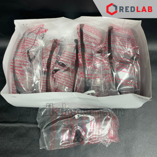 (Giá rẻ) Kính bảo hộ nhựa AHP gọng đen, dùng che mắt trong Lab, phòng khám, đi đường, có VAT