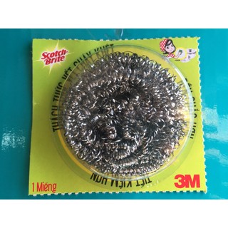 Miếng cước chùi xoong nồi scotch brite 3m 12gr