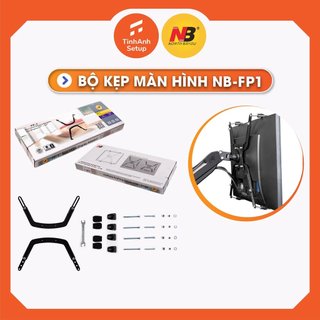 Bộ Kẹp Màn Hình NB-FP1 - Sử Dụng Cho Màn Hình Không Thiết Kế Lỗ Ốc VESA Treo Tường 2021