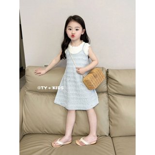 Set yếm kaki bé gái phong cách Hàn Quốc CD Kids