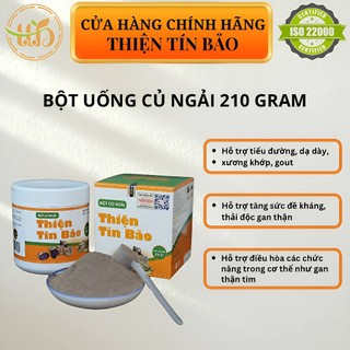 Hủ 210gram bột ngải đen & ngải chống độc, hỗ trợ xương khớp thiện tín bảo