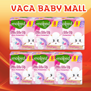 Combo 6 gói BVS Molped đủ mã ban ngày/ ban đêm (Công ty Hayat - Molfix)