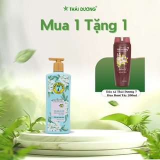  Dầu gội dược liệu Thái Dương 7 Bưởi tây 500ml Tặng Dầu xả Thái Dương 7 Bưởi Tây 200ml