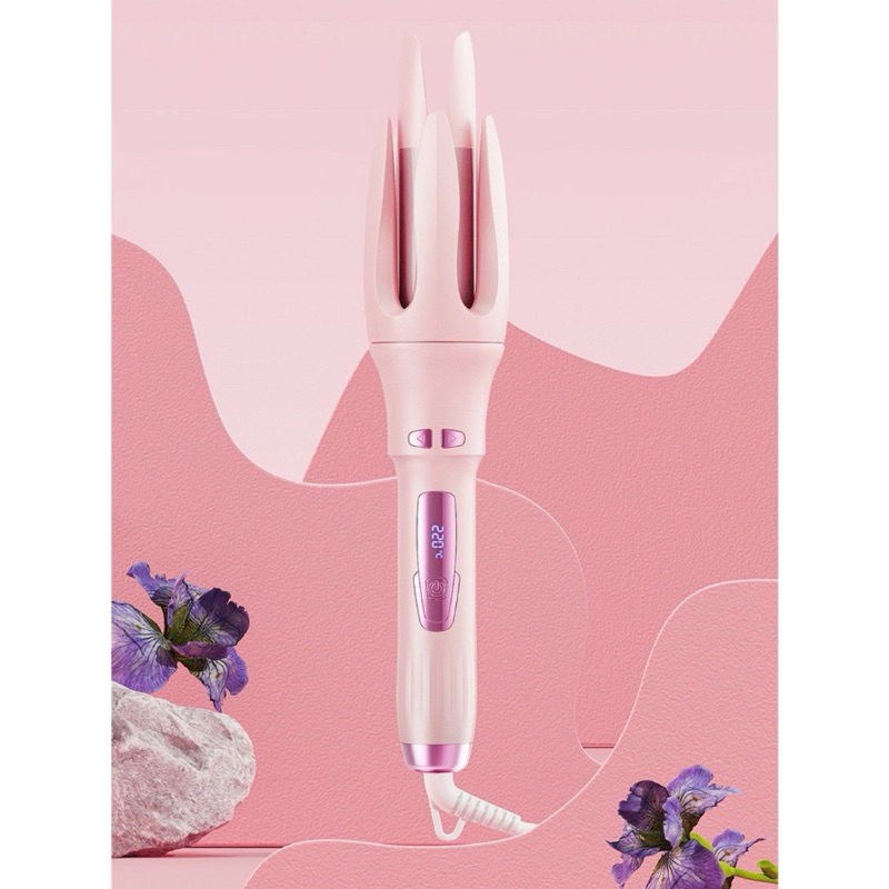 Máy uốn tóc xoăn tự động NAMIA BEAUTY bản 2024 màn hình led âm báo ngắt tự động 28mm và 32mm