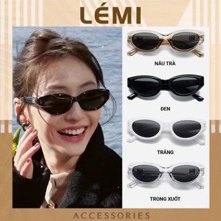 Kính mắt mèo GM dành cho nữ mặt nhỏ Kính dâm thời trang chụp ảnh mẫu mới thời trang Hàn Quốc