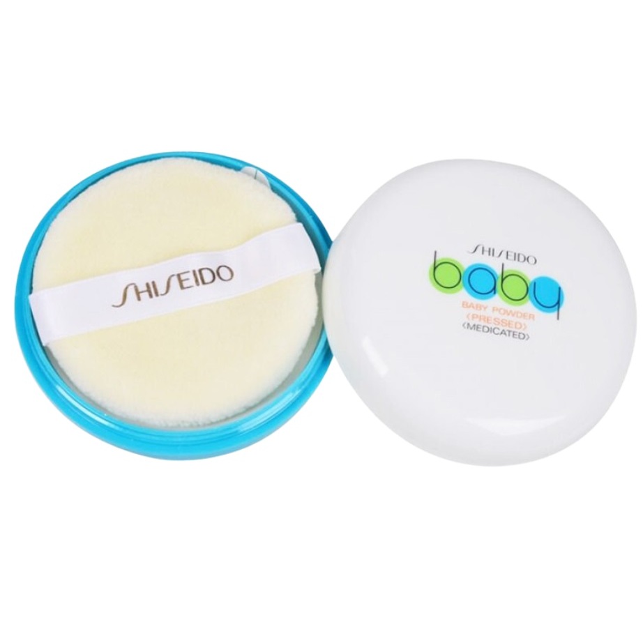 Phấn Bột - Phấn rơm  - Phấn Phủ Baby Powder 50g Dạng Nén Nhật Bản