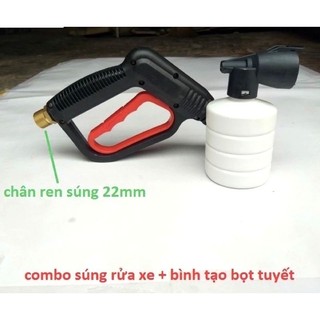 BÌNH PHUN BỌT TUYẾT CHO SÚNG RỬA XE ÁP LỰC