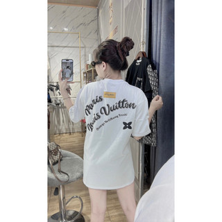 [Hàng chuẩn] Áo phông L.V in 2 mặt sc (ảnh thật)