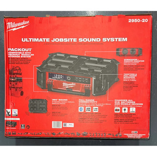 Loa packout milwaukee 2950-20 ( M18 PACKOUT Radio + Charger )